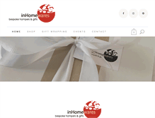 Tablet Screenshot of inhomewares.com.au